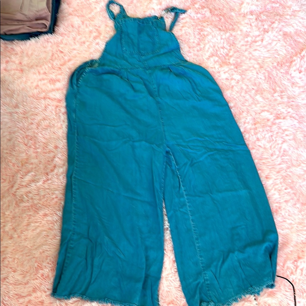 Wide Legged Overalls